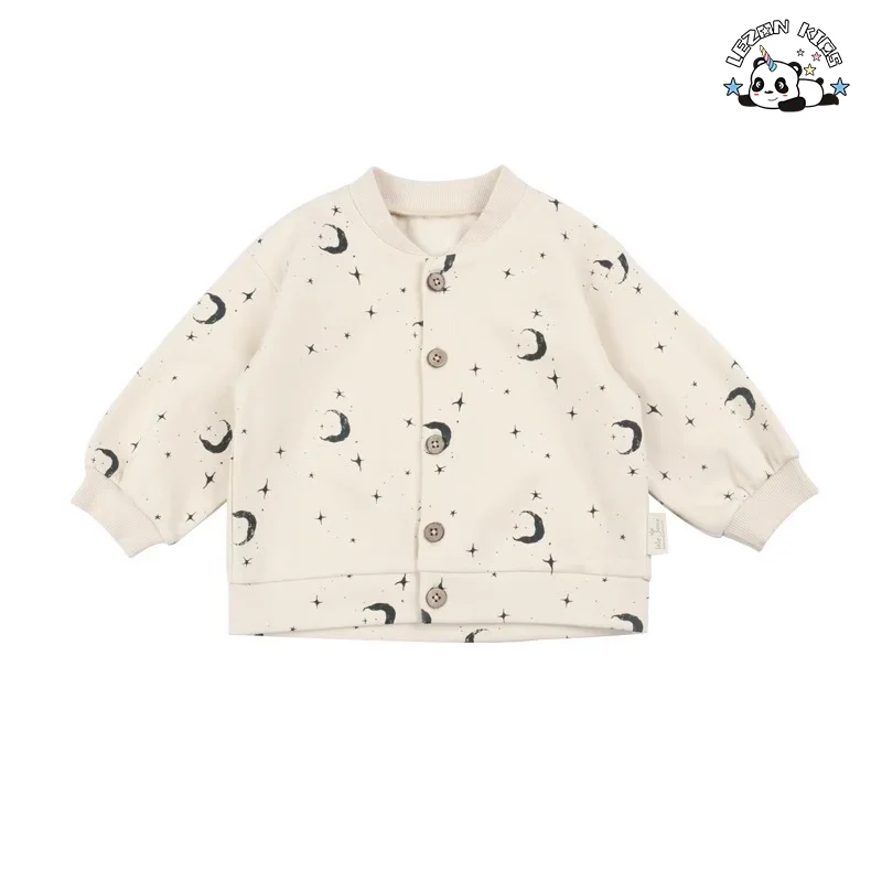 LEZONKIDS - Most Popular Printed Custom Boys 2 Pieces Loungewear Kids Autumn 3-5 Years Little Girls Clothing Sets